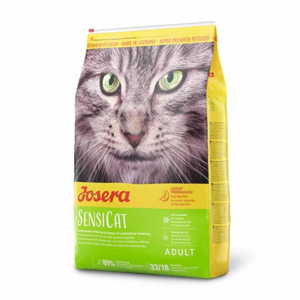 غذای خشک گربه جوسرا سنسی کت – مخصوص گوارش حساس Josera SensiCat Dry Cat Food – Sensitive Digestion