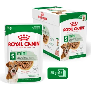 پوچ سگ بالغ نژاد کوچک رویال کنین مینی ادالت ۸۵ گرمی (Royal Canin Mini Adult Pouch)